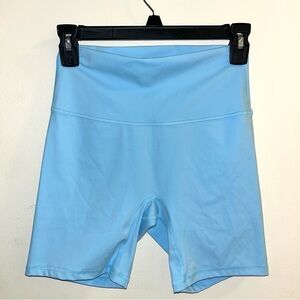 Brand new Women's Blue biker athletic Shorts